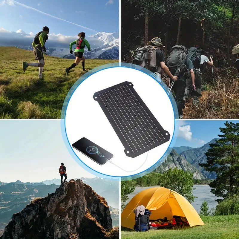 1pc Portable Solar Panel Charger