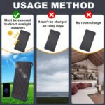 1pc Portable Solar Panel Charger