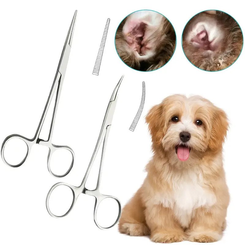 1pc Stainless Steel Pet Ear Hair Remover