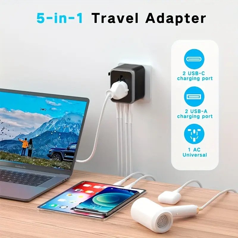 1pc Universal Travel Adapter