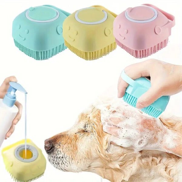 2 in 1 Bath and Massage Tool for Pet
