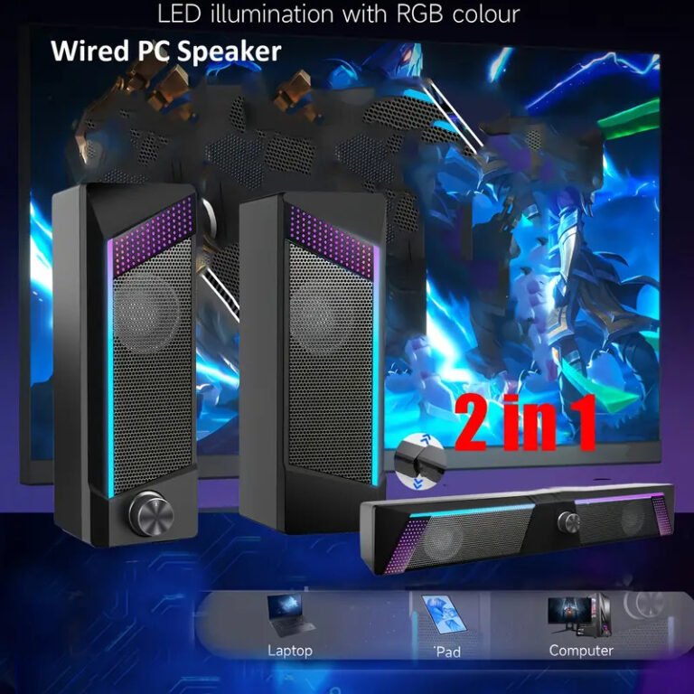 2 in 1 Computer Speaker