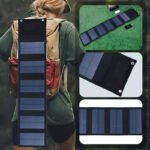 60W Portable Solar Charging Panel With USB