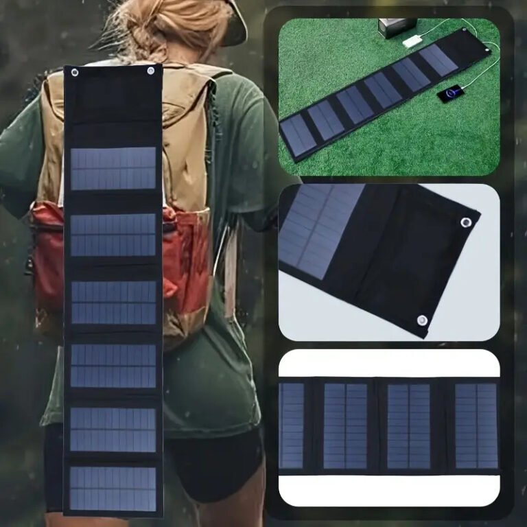 60W Portable Solar Charging Panel With USB