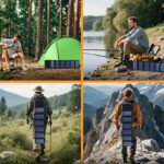 60W Portable Solar Charging Panel With USB