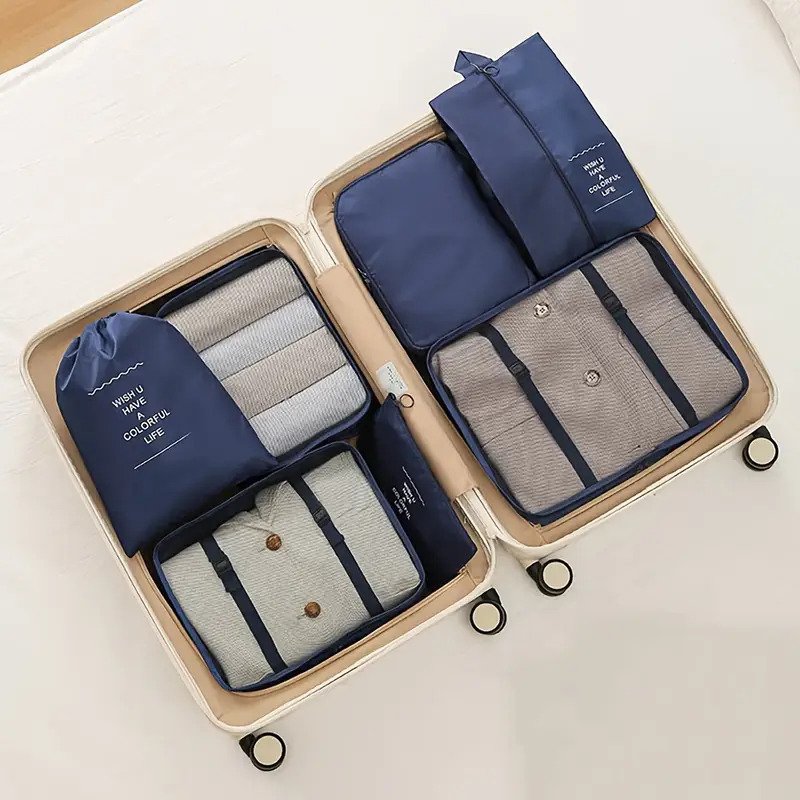 7pcs Travel Organizer Set