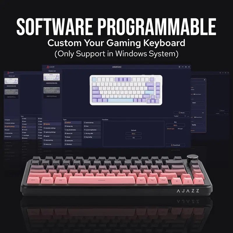 AK820MAX HE Wired Gaming Keyboard