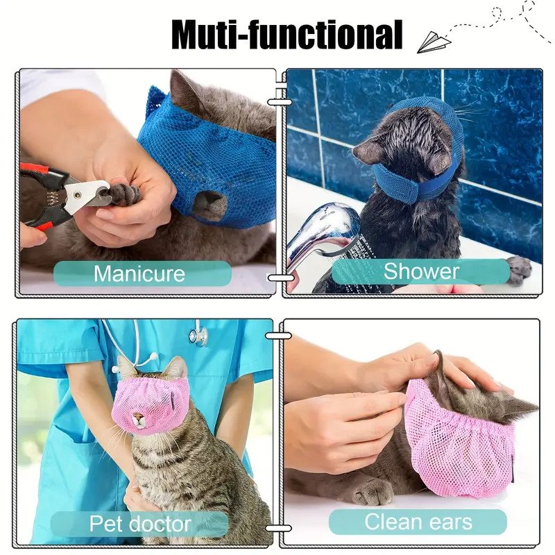 Comfort Cat Muzzle Breathable Mesh
