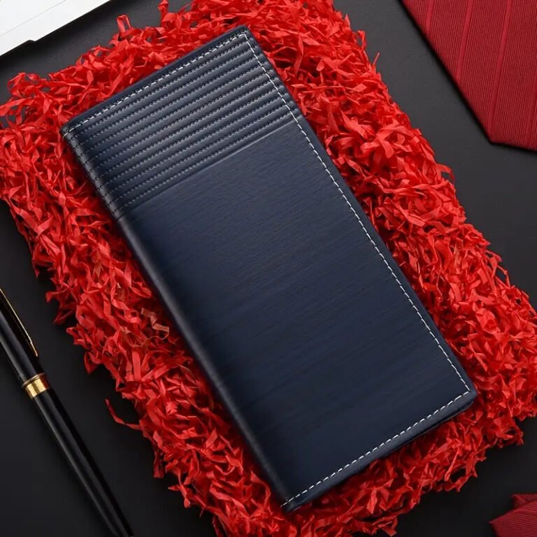 Elegant Men Faux Leather Wallet