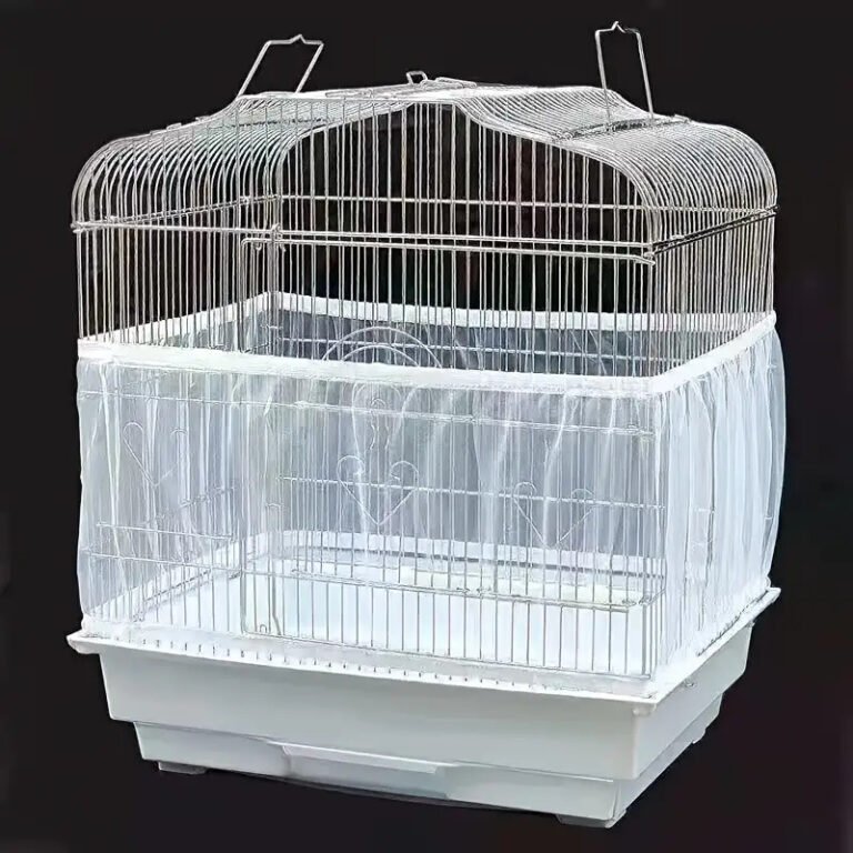 Elegant Polyester Bird Cage Net Cover