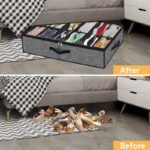 Gray Non Woven Shoe Storage Box