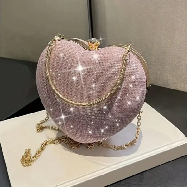 Heart Shaped Evening Clutch