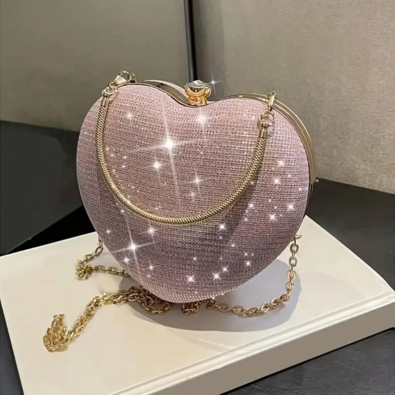 Heart Shaped Evening Clutch