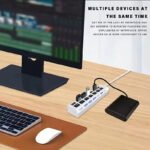 Multi Port USB Splitter Hub with Independent Power