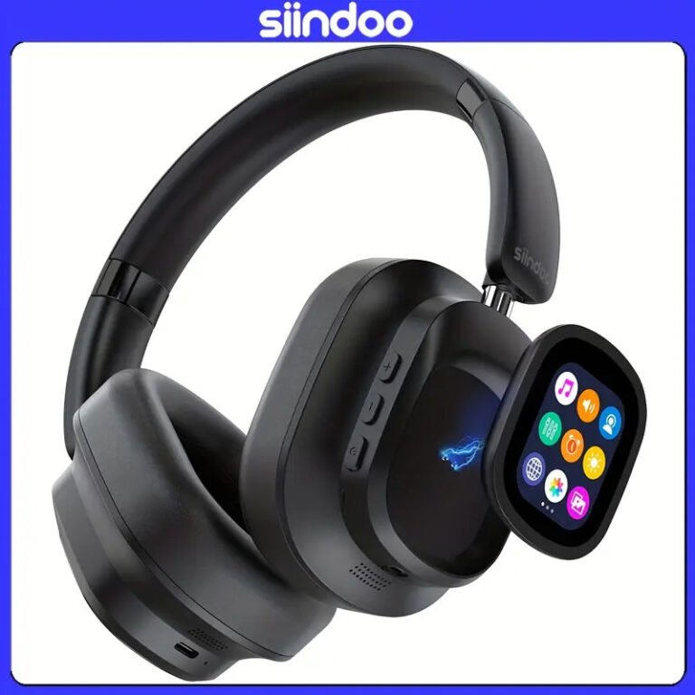 Noise Cancelling Headphones with Touchscreen
