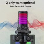RGB USB Condenser Gaming Mic