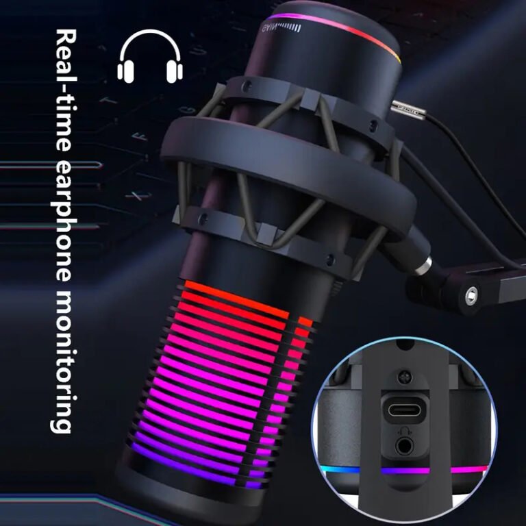 RGB USB Condenser Gaming Mic