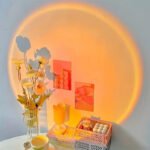 Sunset Red LED Shadow Light