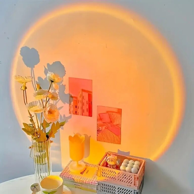 Sunset Red LED Shadow Light