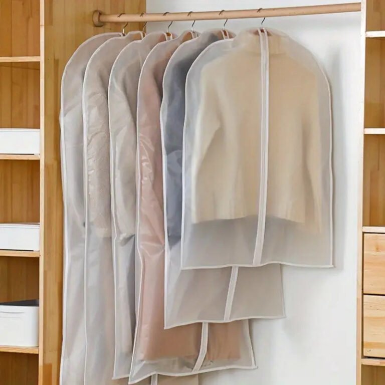 Transparent Garment Bags with Zipper
