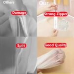Transparent Garment Bags with Zipper
