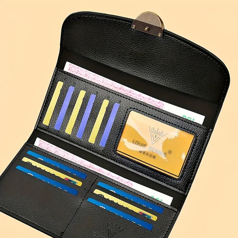 Tri Fold Long Wallet