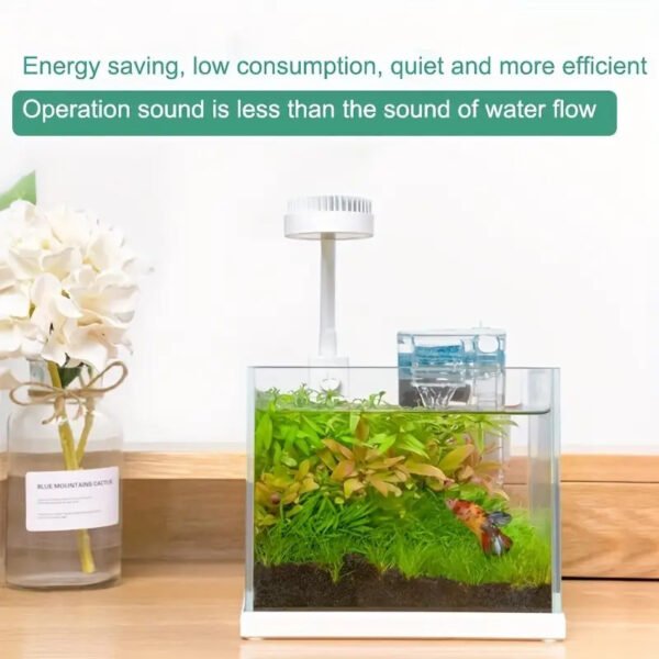 USB Quiet Aquarium Waterfall Filter
