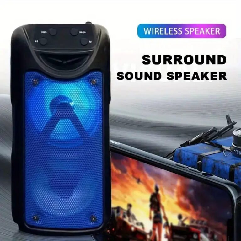 Wireless Portable Speaker with Subwoofer